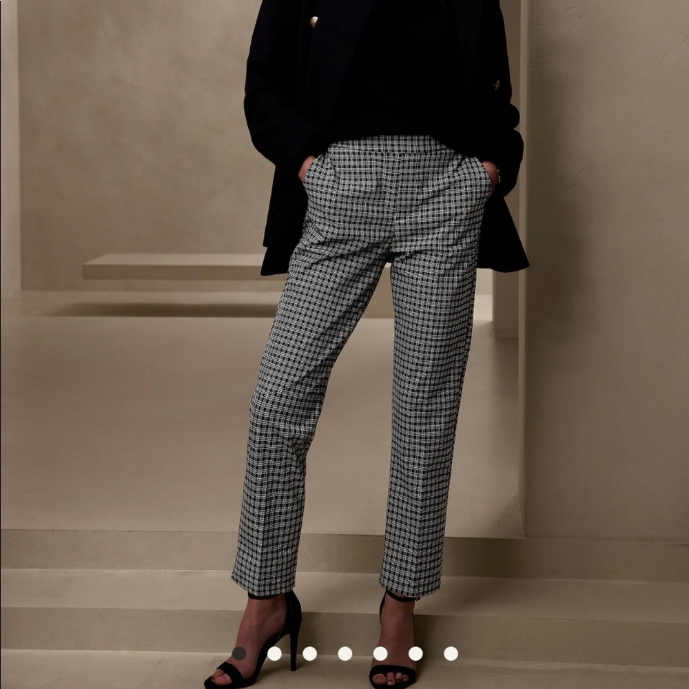 Banana Republic plaid pants, Petite size 2, Brand new - Picture 1 of 4